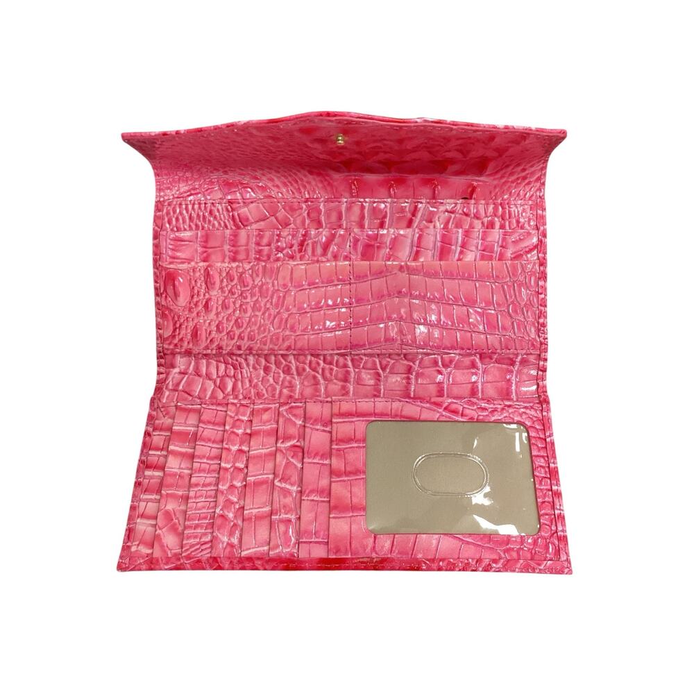NWT Brahmin Veronica Pink Cosmo Melbourne Genuine Leather - Picture 4 of 7